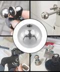 Heavy Duty M6x25mm Ball Nuts Knob Set 2 Pcs 304 Stainless Steel Female Threaded Bearings installed in machinery and equipment