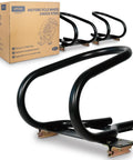 Heavy-Duty Steel Wheel Chock For E-Track And X-Track Systems, Fits Up To 7-Inch Wide Motorcycle Tires, 1800 Lb Capacity