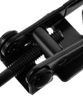 Close-up of iron Heavy Duty Adjustable Toggle Latch Clamp For Doors, Cabinets, Drawers And Industrial Equipment, showing durable build.