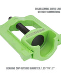 Front view of Beefy Heavy Duty U Joint Puller For Intermediate Trucks Buses And Farm Equipment Universal U Joint Removal Tool.