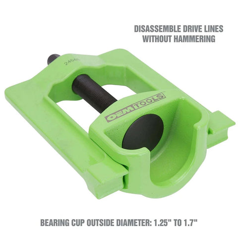 Front view of Beefy Heavy Duty U Joint Puller For Intermediate Trucks Buses And Farm Equipment Universal U Joint Removal Tool.