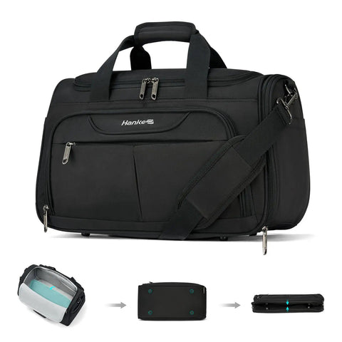Underseat Carry On Luggage Bag For Travel Soft Lightweight Foldable Duffle Personal Item Fits Under Airline Seat For Women And Men