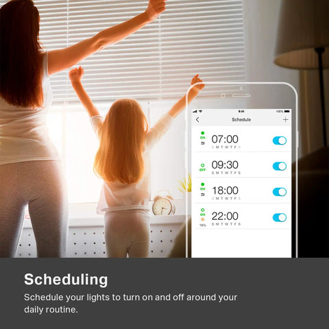 Smart 3 Way Light Switch With Neutral, 2.4GHz WiFi, Works With Alexa And Google Home, UL Certified, app scheduling feature