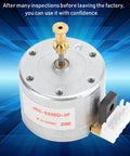 Heavy Duty Dc 12V Record Player Turntable Motor With 3 Speeds At 33 45 78Rpm CW Rotation And 25 Millimeter Mounting Hole.