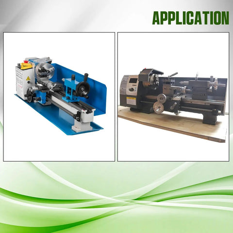 Application of ZYT83-10S Brushed Lathe Motor 120W 110V 2500RPM M10 Shaft Spindle in metalworking machines