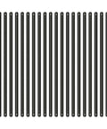 Aluminum Grooved Porch Railing Balusters For Deck And Staircase Nearly 30 Inch Long With Flat Straight Face Mount Matte Black 48 Pack
