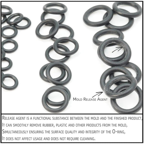 Replacement O Ring Kit For Pressure Washer Spray Hose Seals, 100 O Rings In 2 Sets With Tools, Fits AR Blue Clean close-up