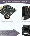 720P USB 2 0 UVC Camera With 120 Degree DFOV For Raspberry Pi Jetson Nano And Embedded Boards No Fuss Plug And Play Webcam components