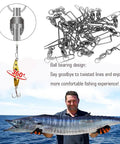 Saltwater Fishing Snap Swivel High Strength Ball Bearing Connectors Stainless Steel Corrosion Resistant Black Nickel 25 Pieces 31 Lbs Beefy Break Strength For Freshwater And Saltwater Tackle, stainless steel snap swivels for lure rotation