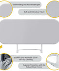Travel Friendly Toddler Bed Rail Guard For Crib To King Size Beds Portable Baby Side Rail with washable cover and steel frame
