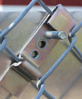 Heavy Duty Chain Link Fence Sign Mounting Bracket With Stainless Steel Bolt And Nylon Washer Includes 3/8 Inch Sign Mounting Holes