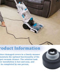 Solution Tank Cap For PowerDash Pet Vacuum Cleaners SmartWash And FloorMate Jet Easy Swap Replacement Part That Fits FH50700 FH50702 black cap shown on carpet cleaner