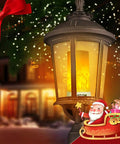 LED Flame Lights With Remote Control And USB Rechargeable Battery Four Modes Dimmable Night Light lantern with festive decor