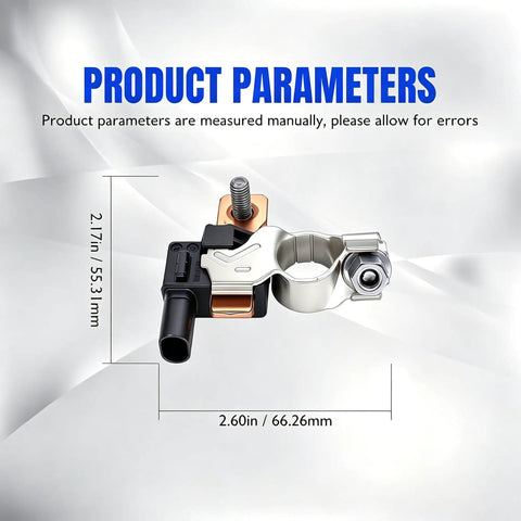 Sweet Upgrade For Your Ride With This Premium Replacement Battery Sensor for Chevy Equinox and Silverado, measuring 2.60in x 2.17in.