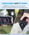 Person holding Phone Adapter With 360 Rotating Mount For Android And iPhone, Upgraded Binocular Photo Attachment in hand