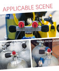 Scuba Tank Valve Cap And Dust Cover End Cap Protector For Air Cylinders, Durable Metal Valve Cover Prevents Dust And Debris