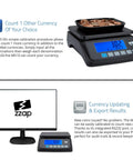 Coin Counting Scale For Fast Cash Counting And Sorting Coins In USD CAD EUR GBP Totals The Value In Seconds With Precision