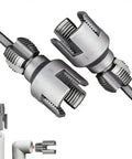 Two Pack DIY Pipe Threading Tool Kit For One Half Inch And Three Quarter Inch Pipes With Internal And External Threading Dies PVC Plastic Pro Grade Dual Function Pipe Threader For Drill Use And Quick Plumbing Fixes