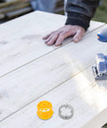 Safigle Electric Drill Pipe Threader Kit Versatile Threading Tool With Alloy Dies Easy To Use Opener For Water Pipes Hoses Plumbing Job Makes Tapping Quick And Durable Great For DIY Pros on a workbench with tools.