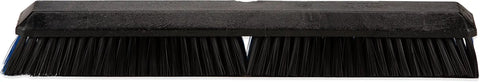 Top Rated 18 Inch Push Broom Head Replacement Featuring Angled Synthetic Bristles to blast through dust and clutter fast.