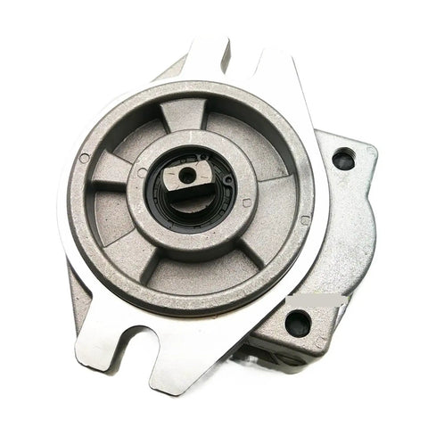Heavy Duty Hydraulic Gear Pump For SBS 80 Excavator Replacement Part With High Flow Performance Gear Motor Durable Booster Pump For SBS 80 Rotation And CAT 312C Compatibility Easy Install Long Lasting Service, silver metal housing