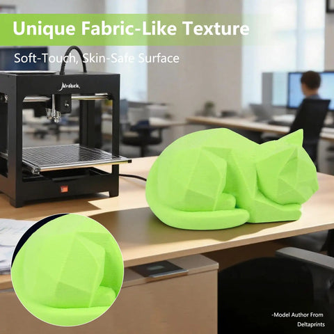 Premium Active Foaming TPU 3D Printer Filament In Bright Green With A One Kilogram Spool Delivers Adjustable Hardness From Tough As Nails To Super Soft For Flexi Parts That Ride Smooth And Stay Way Lighter