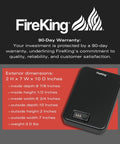 Mini Safe With Combination Lock For Home Security, Compact Lock Box For Valuables, Portable Steel Safe In Black, showing dimensions.