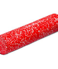 High Density EPP Round Back Foam Roller For Back, Yoga And Pilates - Red Snow 24 Inches, firm support for deep tissue massage