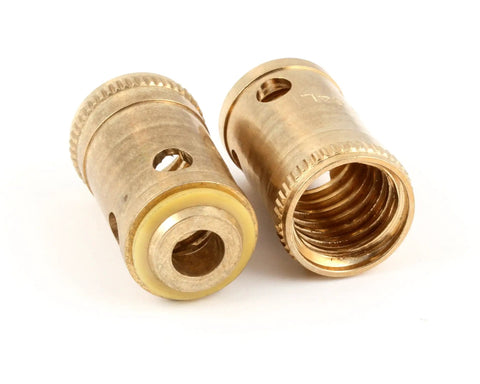 Replacement Parts Kit For Eternal Spindle Assemblies Brass Antique Brass 2 Count Pack Great For Hot And Cold Side Faucet Repairs