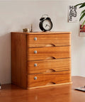 Wooden Desk With Lockable Drawers And Multi Tier File Cabinet For Organized Home Office Storage Of Papers Office Supplies And Documents