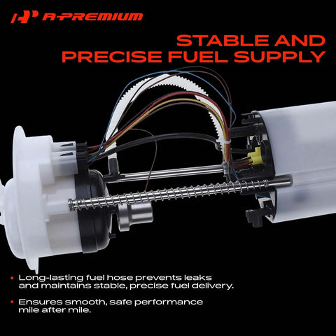 Upgraded Reliable Electric Fuel Pump Module Assembly Direct Fit For Audi Q5 And Sq5 2013 To 2014, detailed view showing wiring and components.