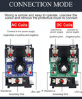 24V DC Pneumatic Solenoid Valve Coil For Electric Air Valves Replacement Parts setup comparison AC DC coils