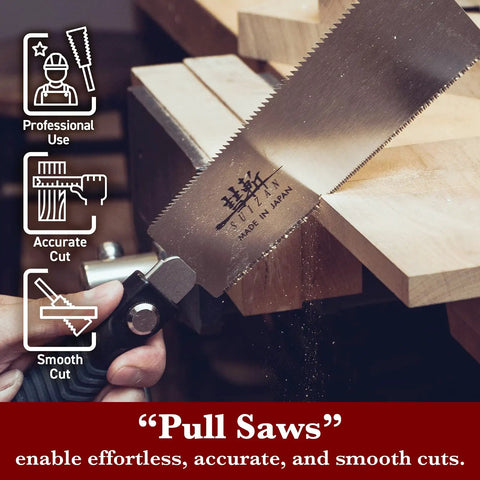 Ryoba Double Edge Pull Saw 7 Inch Pro Grade Japanese Handsaw For Woodworking Dual Cut Saw For Fine Joinery And Crosscuts Lightweight Durable Tool For Precise Cuts