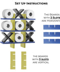 Set up instructions for Tic Tac Toe Toilet Paper Holder Dope Wall Mounted Storage For Bathroom Decor Space Saving Toilet Paper Display.