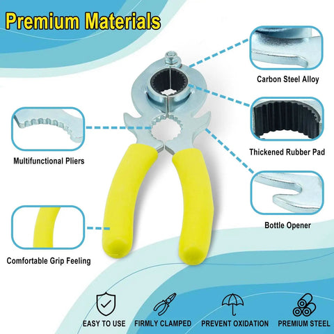 Heavy Duty Faucet Aerator Wrench Tool For Kitchen Sink Repair Featuring Non Slip Rubber Grip Durable Carbon Steel Construction No Sweat Aerators Removal Pro Grade Build Slick Maneuvering For Smooth Home Maintenance