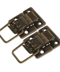 Vintage Antique Box Latch 2 Pack Iron Toggle Buckle Hardware For Jewelry Boxes And Metal Containers Old School Retro Style Lock