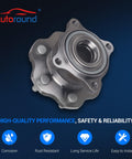 Rear Wheel Bearing And Hub Assembly For Nissan Armada 2005 2008 And Pathfinder 2005 2012 With Six Lugs No ABS