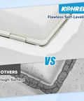 Comparison of RV Roof Sealant Self Leveling Lap Sealant White For Quick Leak Proofing versus others with rough surface.