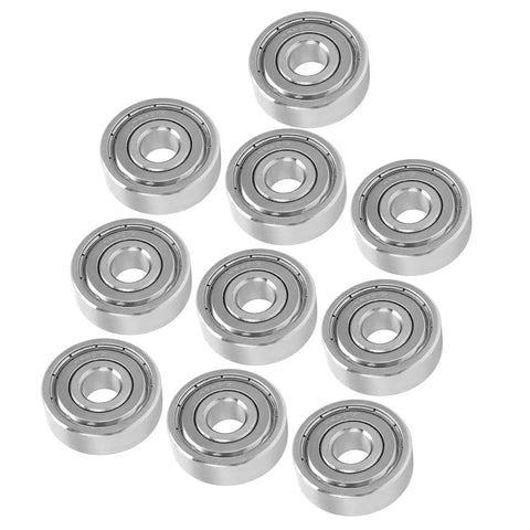 10 Pcs Miniature Stainless Steel Ball Bearings For Lightning Fast Machinery Parts And Industrial Hardware Heavy Duty Rolling Elements