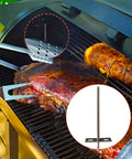 RTD Temperature Probe Sensor For Wood Pellet Grills 700 And 820 Series High Temperature Meat Probe Replacement Plug And Play Durable Sensor For Precise Even Cooking And Consistent Grilling mounted inside grill chamber