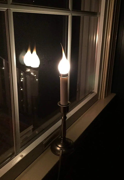Warm 5 Watt Silicone Dipped Candle Lamp Bulbs For Chandeliers Replacement Box Of 24 With E12 Candelabra Base Delivers Cozy Steady Glow