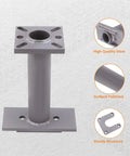 maXpeedingrods rear axle bearing puller and ABS tone ring tool with 40mm bearing driver, steel, surface polished, front view