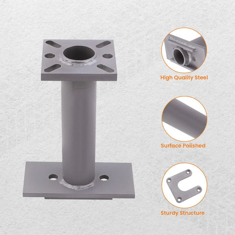 maXpeedingrods rear axle bearing puller and ABS tone ring tool with 40mm bearing driver, steel, surface polished, front view