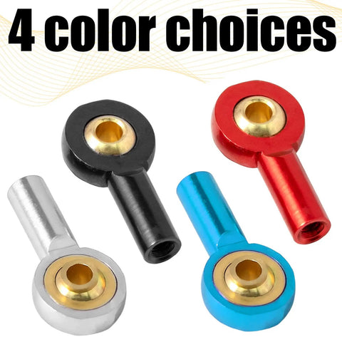 M2 Tie Rod End Ball Joint Aluminum Ball Head Holder in 4 colors for HSP Tamiya Mini 4WD RC Cars Trucks Crawlers Boats and Planes