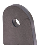 Top Shelf Weld On Suspension Link Tab Flat Mount Bracket Fabricated From 3/8 Inch Thick Steel With 9/16 Bolt Hole detailed close-up view.