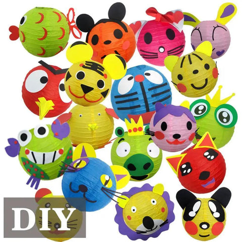 Super Cool Multicolor Paper Lanterns Set For Hanging Decor These Vibrant Chinese Japanese Style Ball Lamps Come In Sizes Four Six Eight And Ten Inches Ideal For Parties Weddings Home Decor And Festive Vibes
