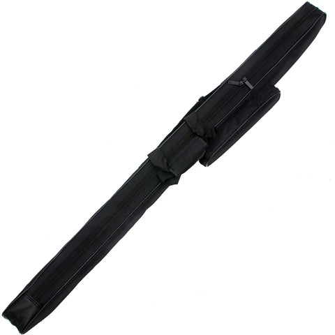 Rugged Waterproof Sword Case With Padded Lining And Shoulder Strap, 48 Inch Martial Arts Bag For Kendo Bamboo Swords, Holds One Blade