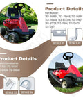 CR12 Steering Service Kit for Lawn Tractors with focus on easy install, fits Troy-Bilt TB30R, MTD Columbia CR30, Cub Cadet CC30