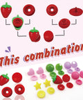 142 Sets Of Plastic Snap Button Fasteners No Sew DIY Snap Buttons 6 Styles Mixed Shapes in various colors on display