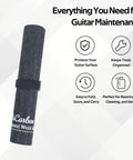 Rolled felt mat from Ultimate Guitar Care Kit With Felt Work Mat Neck Rest String Winder Fret Polishing Tools Cleaning Accessories.